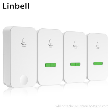 Linbell G4L multi apartments building wireless remote control doorbell